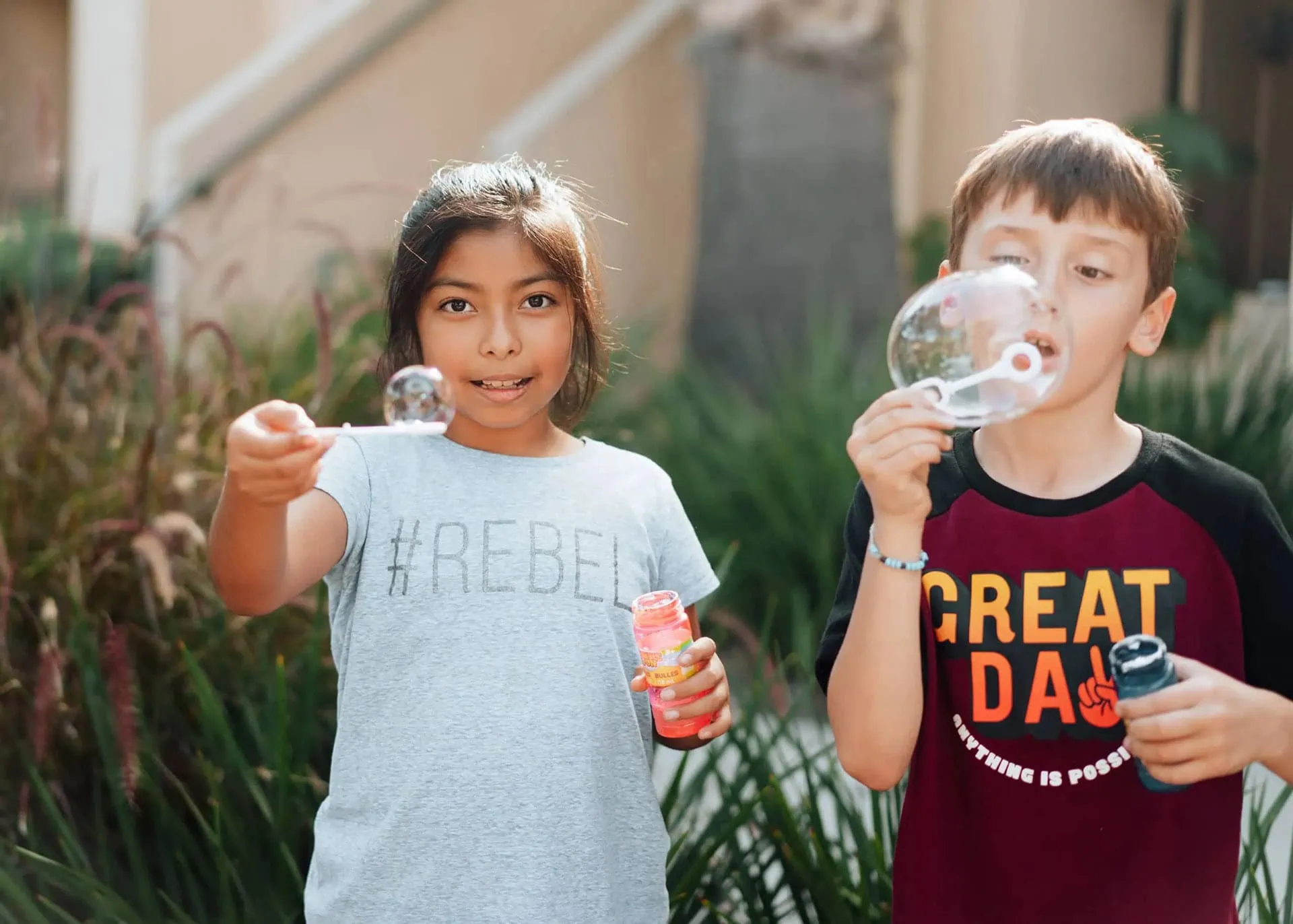 Children in a Foundation for Affordable Housing program